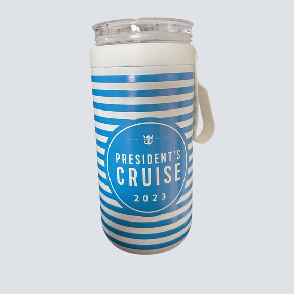 Royal Caribbean Cruise 2023 Collector Can Coolers Blue & Green Set of 2 - Picture 9 of 9